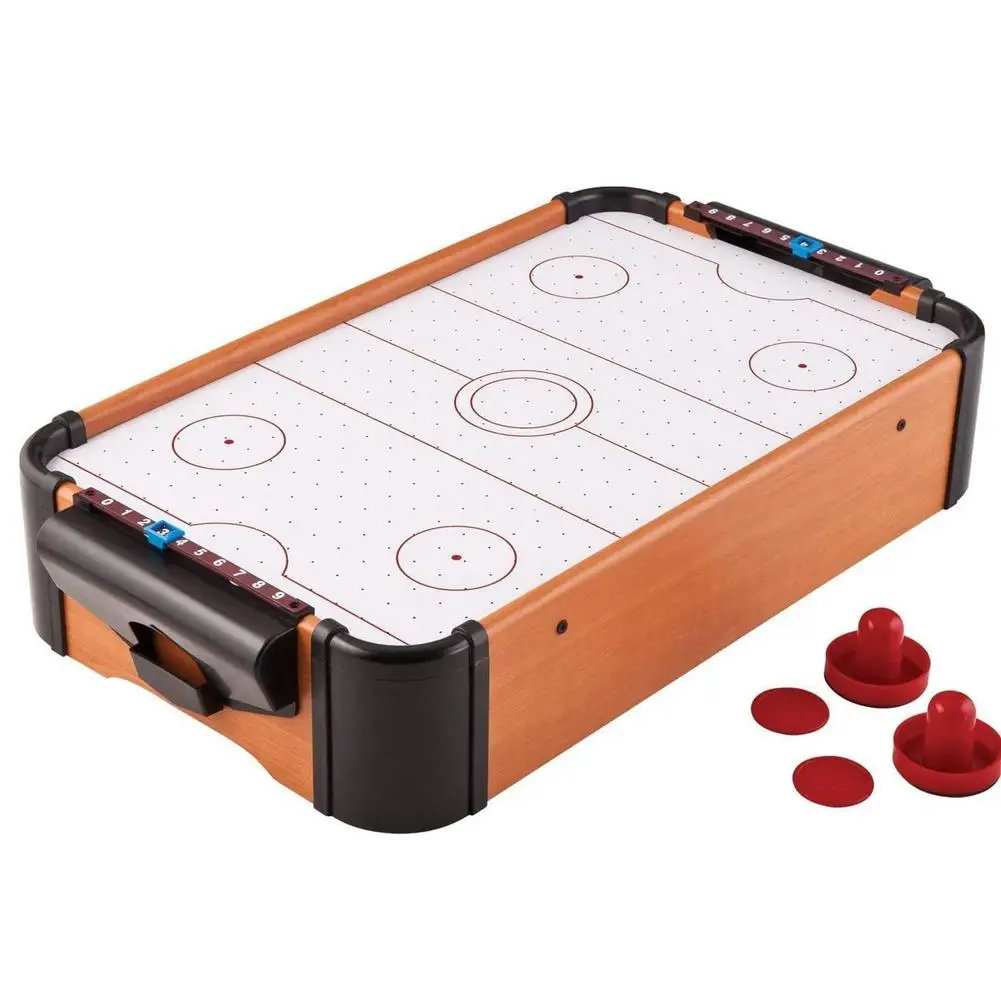 Tabletop Air Hockey Game Battery Operated Hockey Game Lightweight and portable for gathering and parent-child entertainment