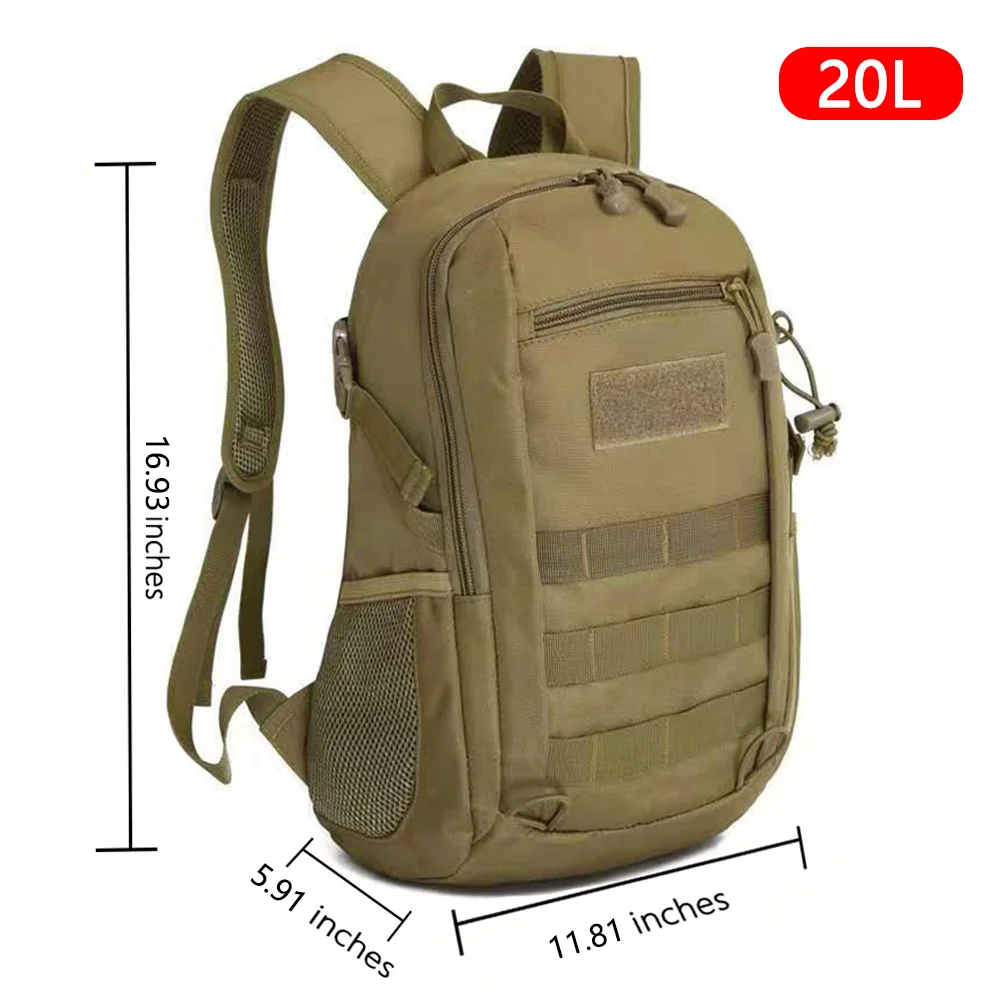 15L 20L Outdoor Hiking Bag Travel Backpack  Charge Bag Waterproof Student Backpack Small Backpack