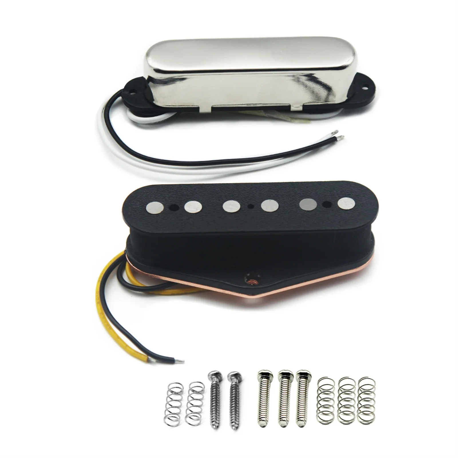 Alnico 5 Pickup Neck & Bridge Tele Electric Guitar Pickup Single Coil Guitar Accessories