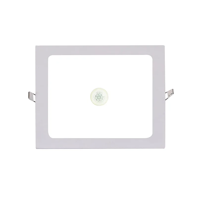 Motion Sensor LED Ceiling light 6W 12W 18W 24W LED Panel Light down light Surface Mounted led ceiling light AC 85-265V lampada