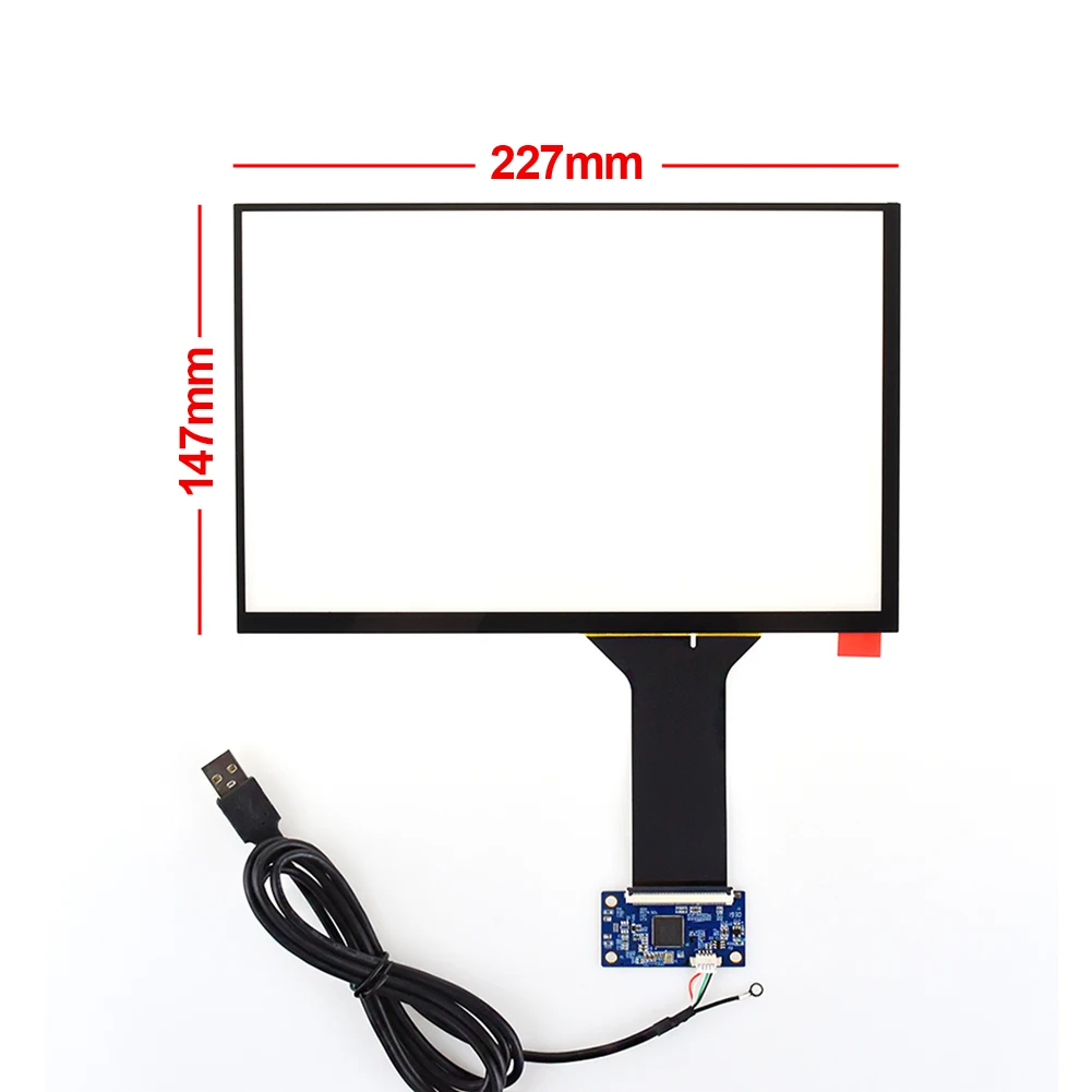 10.1 inch Capacitive 10 Point Touch Screen + USB Contorller Kit 227*147mm 16:10 For Digma Plane Industrial Capacitive