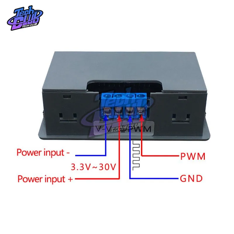 1Hz-150KHz LCD Digital Display PWM Signal Generator 1-Channel PWM Pulse Frequency Duty Cycle Adjustable Square Wave Generator