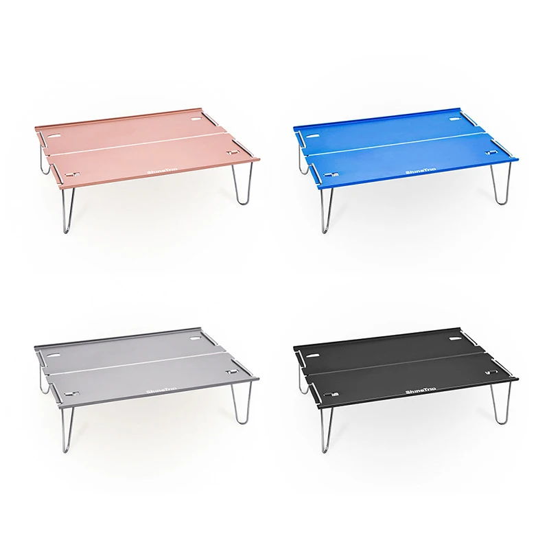 

New Outdoor Mini Folding Table Portable Ultra-light Aluminum Alloy Collapsible Picnic Camping Desk Outdoor Tool