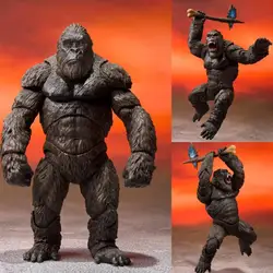 SHF 18cm Movie Monkey King Kong Articulated Figure Model Toys for Children