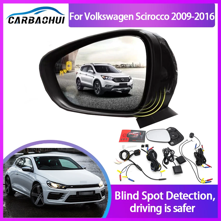 

Car BSM BSD for Volkswagen VW Scirocco 2010-2015 Blind Spot Radar Detection System Parking Sensor Driving Reversing Radar Sensor