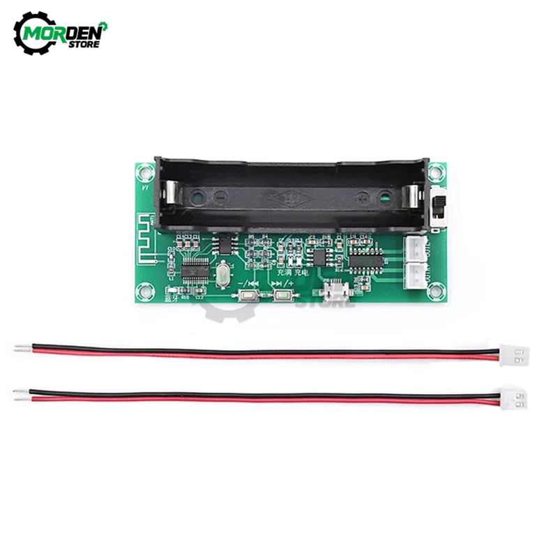 

DC 5V Lithium Battery PAM8403 3W+3W Dual-Channel Bluetooth 5.0 Low Power Amplifier Board 3WX2 Stereo Audio Amplifier DIY