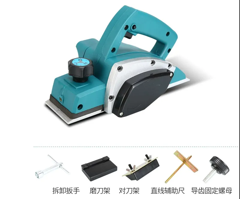 Woodworking portable planer electric sander multifunctional household woodworking planer press planer