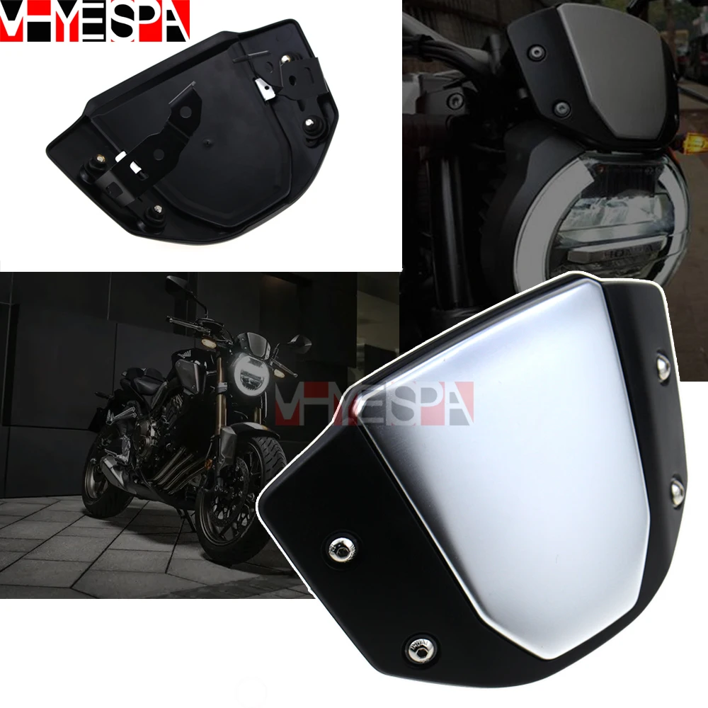 

Ветровой экран на лобовое стекло мотоцикла, передний экран для CB125R CB150R CB300R CB250R CB 125R 150R 250R 300R, аксессуары, подарочная наклейка