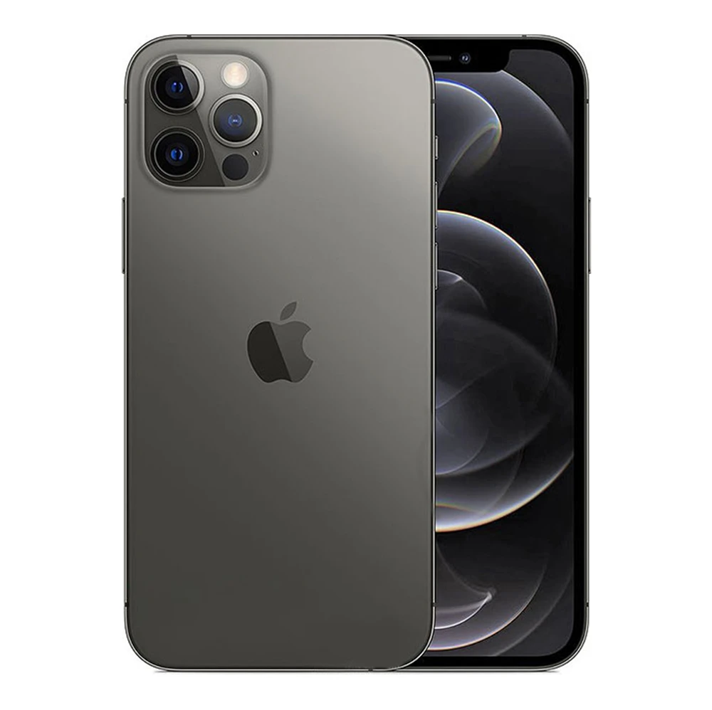 هاتف iPhone 12 Pro 12Pro A2341 128GB 256GB 512GB ROM 6GB RAM 6.1 "Super Retina OLED A14 IOS Face ID eSim NFC هاتف محمول أصلي