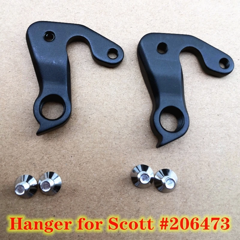 2pcs CNC Bicycle derailleur hanger For Scott #206473 Spark Scale Addict Contessa Scott Scale Genius RC carbon frame bike Dropout