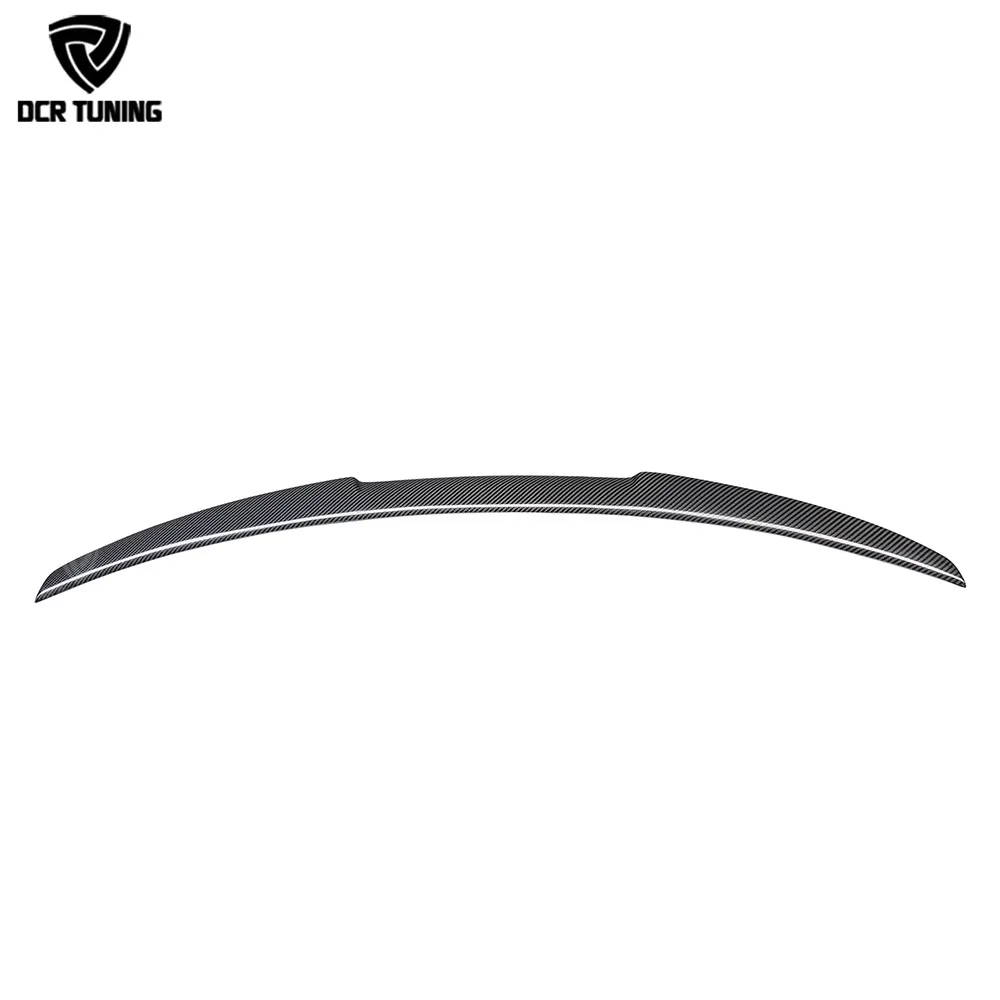 M4 Style Carbon Fiber Rear Trunk Spoiler Lip for Audi A4 B8 Carbon Spoiler Carbon firber wing 4-Door Sedan 2009 2010 2011 2012