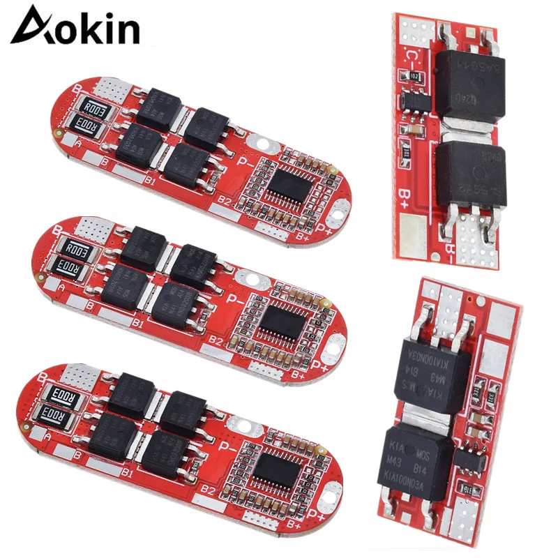 BMS 1S 2S 10A 3S 4S 5S 25A 18650 Li-ion Lipo Lithium Battery Protection Circuit Board Module PCB PCM Accessories