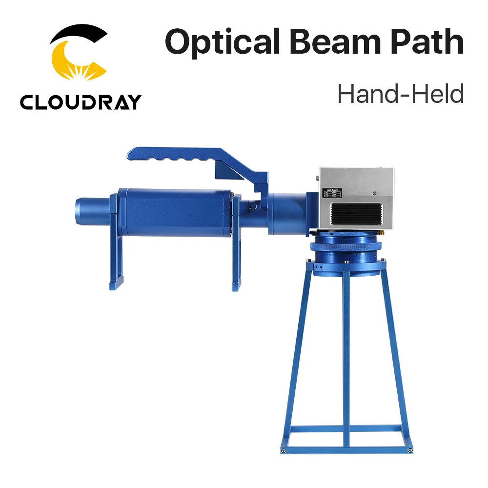 Cloudray Hand-held Optical Beam Path Portable Light Path + RC1001 Galvo Head Set for Galvo Scanner Head JPT Raycus Laser Source