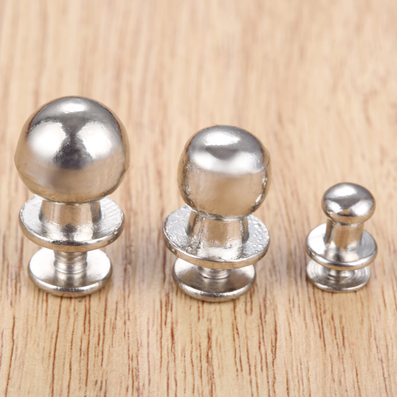 5/10sets Mini Silver Knobs Round Handles Pulls Single Hole Drawer Vintage Decor Cabinet Chest Kitchen Solid Alloy Bathroom Home