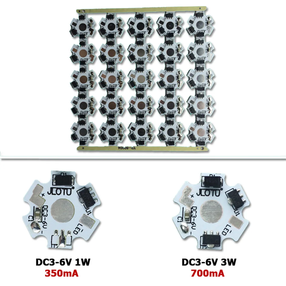 Imagem -05 - Pwb 1led do Dissipador de Calor de Aliminum Conduziu o Modelo w w para a Bateria da Lâmpada de Usb Luz Solar Entrada Dc36v 512 v 1224 v da Placa do Pwb do Diodo Emissor de Luz de Alta Potência o