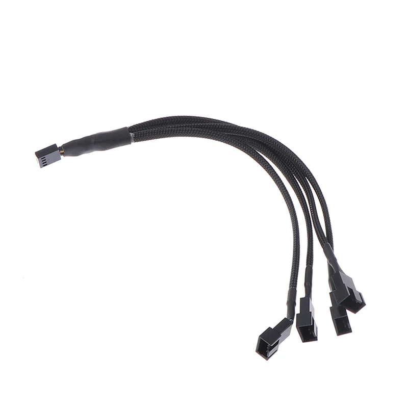 

PWM Fan Splitter 4pin Adapter Cable 1 To 1 2 3 4 Computer CPU Fan Splitter Cable PC Fan Extension Power Cable