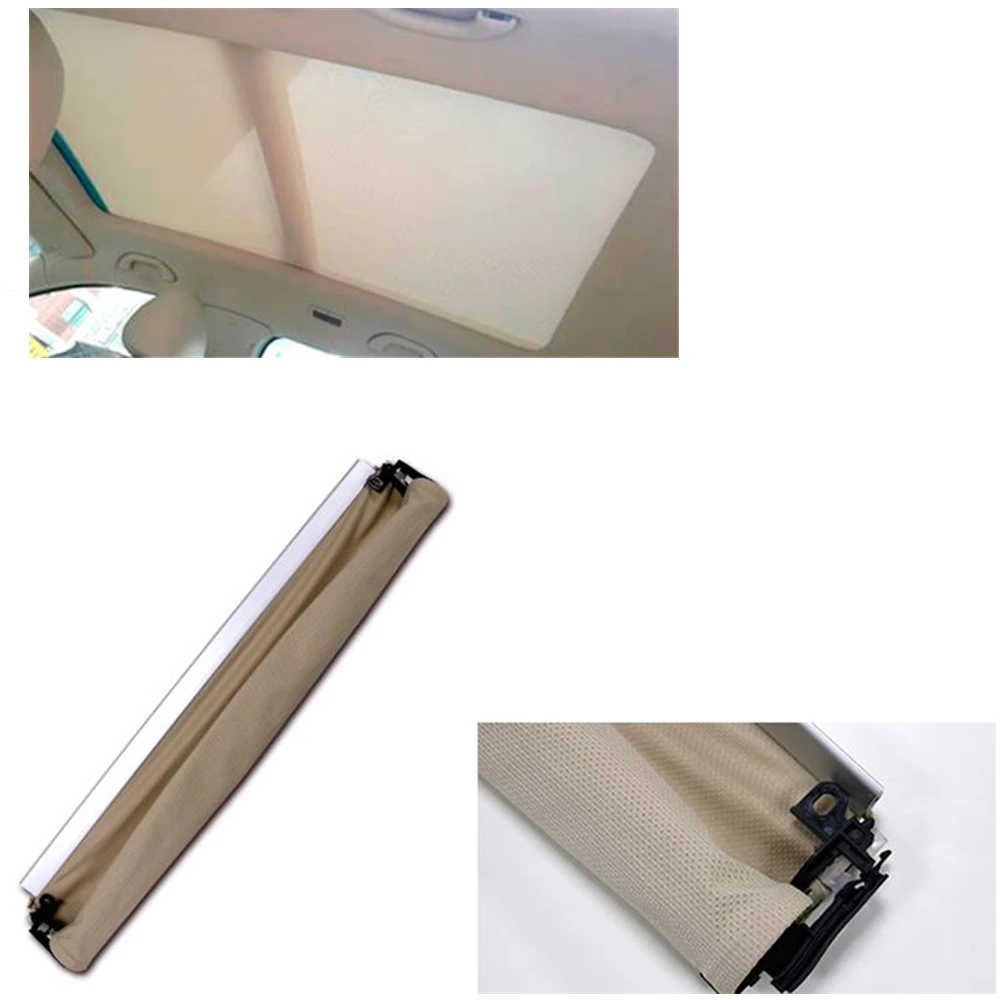 

Beige Sunroof Assembly Cover For Audi Q3 2013-2018 Car Interior Dome Sun Roof Window Roller Blind Shade Curtain Sunshade Shield