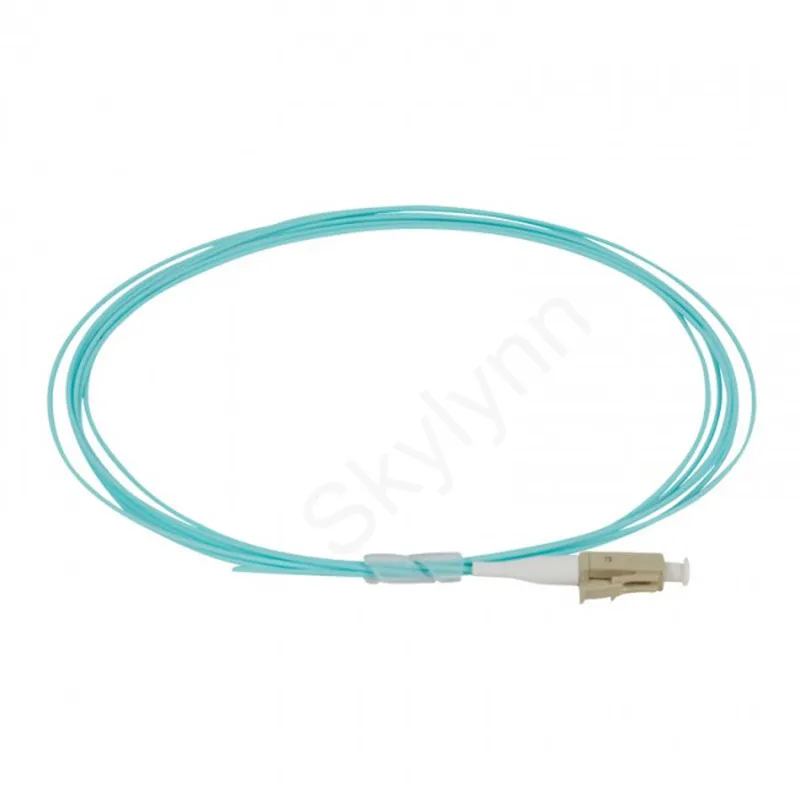 Nieuwe Collectie Skylynn Pigtail, 50 Stuks Hoge Kwaliteit Lc OM3 Aqua 0.9Mm Lszh Jas Lengte 1.5 Meter Staartjes