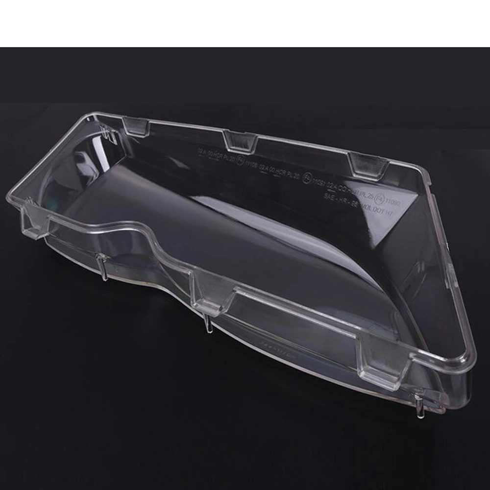 Car Front Headlight Lens Cover For BMW E46 3 318i 320i 323i 325i 330I 4 Doors glass Auto Lampshade transparent 2002-2005