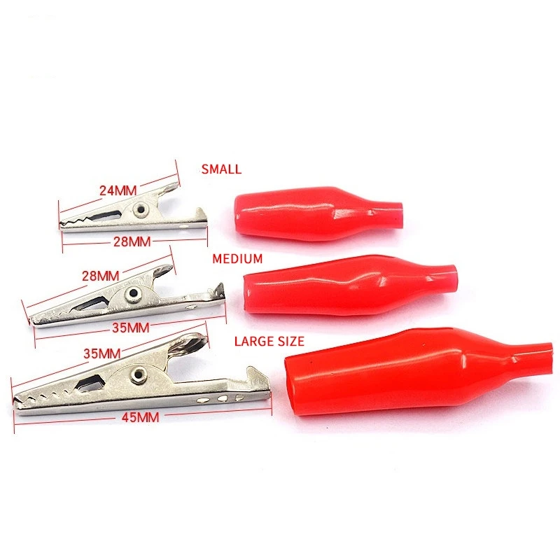 Зажим типа «крокодил»/USB, 24 мм, для мультиметра