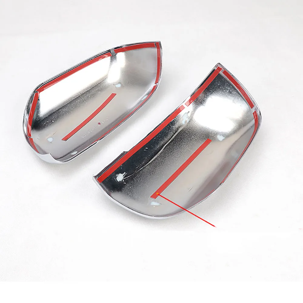 For Mitsubishi Pajero 2007 2008 2009 2010 2011 2012 2013 2014 2015 2016 2017 2018 2019 2020 Chrome Rear View Side Mirror Cover