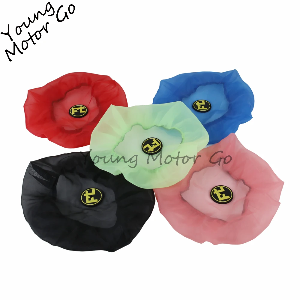 

Gauze Round Colorful Motorcycle Inlet Intake Air Filter Dustproof Sand Cover Engine Cleaning Protection High Flow Protective Hat