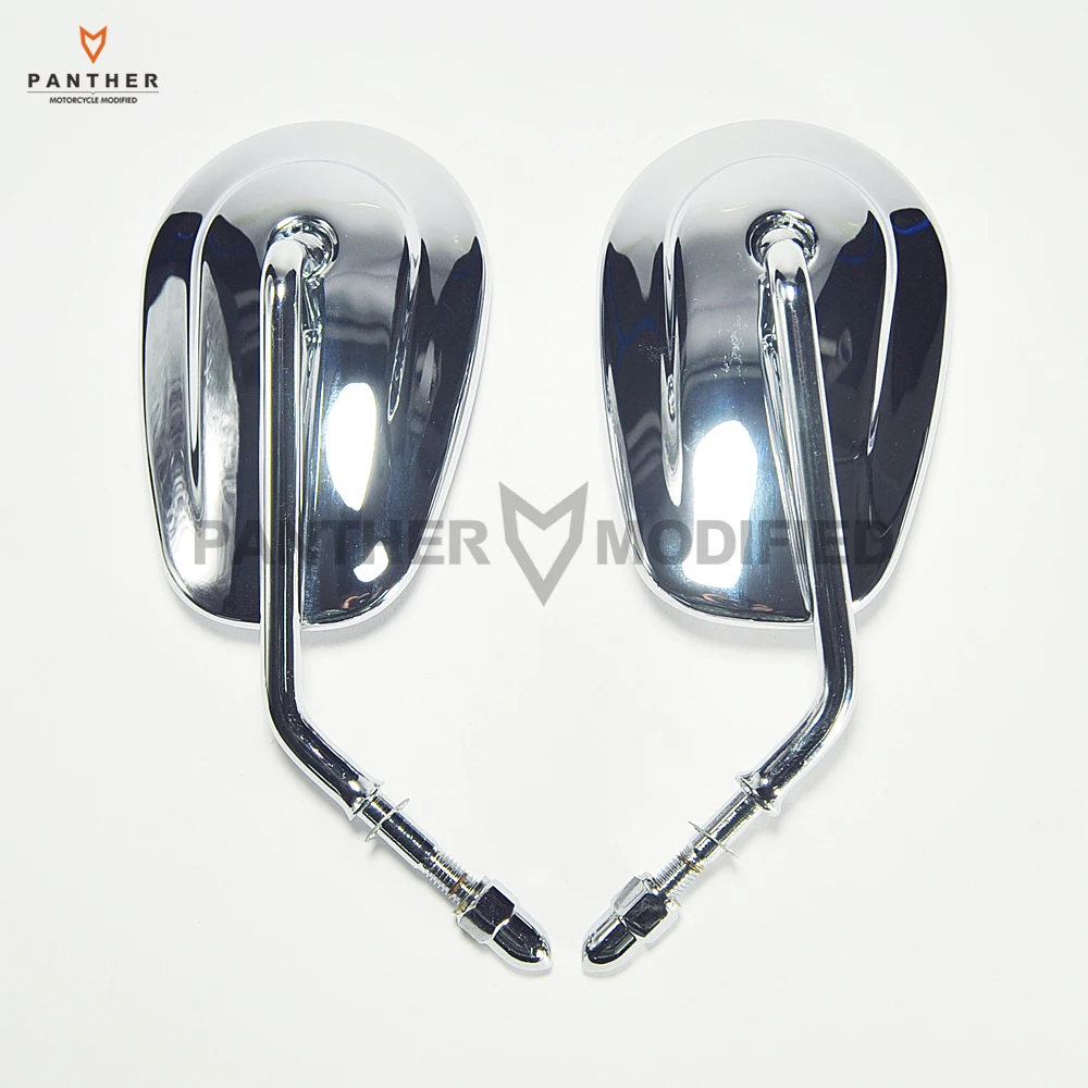 

Chrome Motorcycle Rearview Side Mirror case for Harley Davidson FLHTC Classic XR1200 XL883 SPORTSTER SOFTAIL