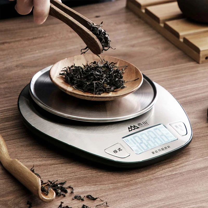 HOT Xiaomi Mijia Xiangshan LCD Electronic Kitchen Scale Portable Stainless Steel Scales High Precision Sensing Food Balance Libr