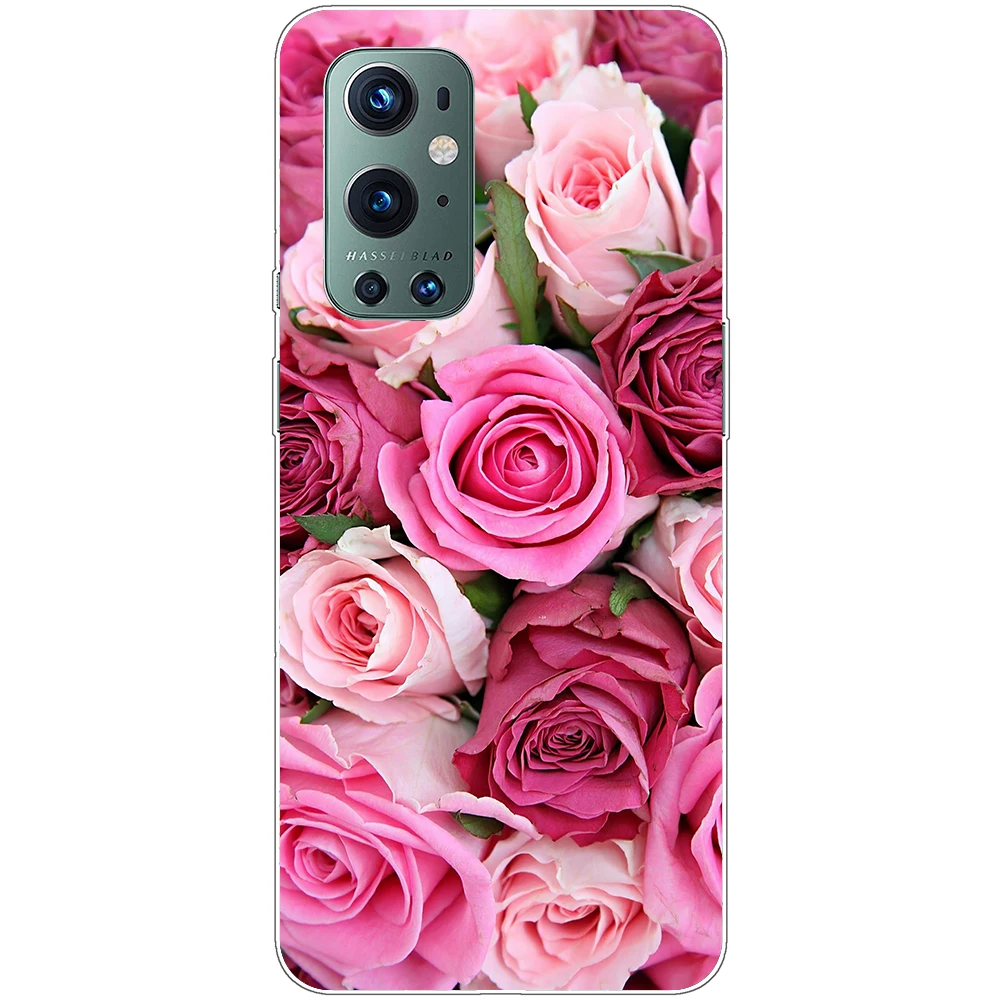 For OnePlus 9 Pro Case Shockproof Soft silicone TPU Back Cover For One Plus 9 Pro Phone Cases for OnePlus Nord N200 5G Cute Case