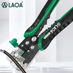 LAOA Automatic Wire Stripping Multifunction Professional Electrical Wire Stripper Cable stripping Tools