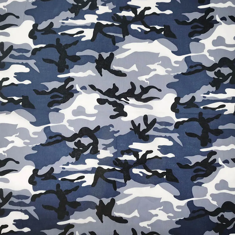 Hip Hop Cotton Square Camouflage Scarf Bandana Headband Scarf Cashew Gifts For Men/Boys/Girls