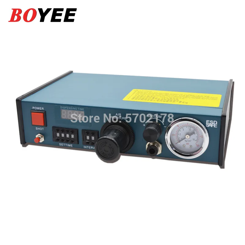 Auto Glue Dispenser Machine, PCB Solda Pasta, Controlador Líquido, Dropper Fluido, Glue Splitter, Ferramentas, 220V, BY-983A