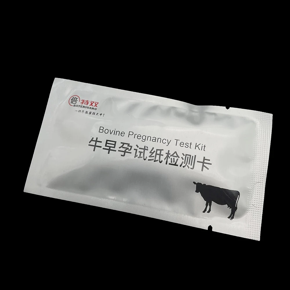 New Arrival Bovine Cow Rapid Early Pregnant Pregnancy Test Card Paper Strip Kit Serum Way 90% Accurate Rate Supplies