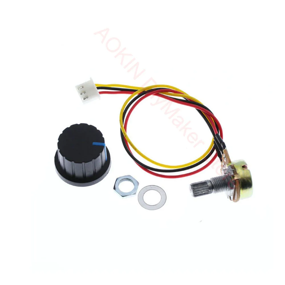 DC10-60V 12V 24V Motor Speed Control Regulator Pwm Motor Speed Controller Switch 20A Stroom Regulator High Power Drive module