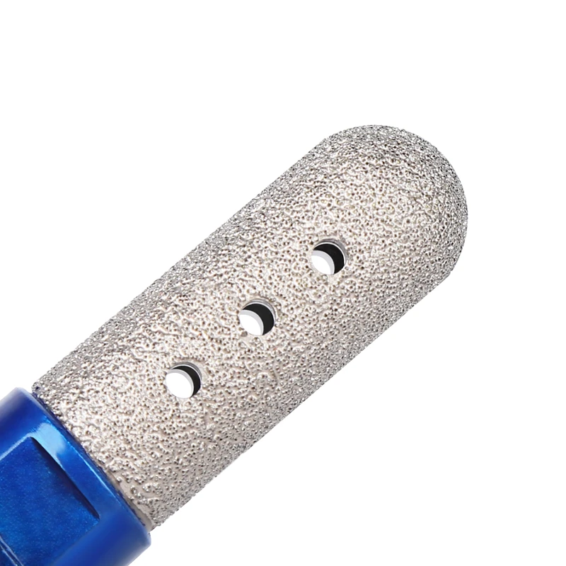 Vearter 15-35mm 5/8-11''  Thread Vacuum Brazed Diamond Finger Bit Milling Cutter For Ceramic Tile Granite Marble Enlarge Shape
