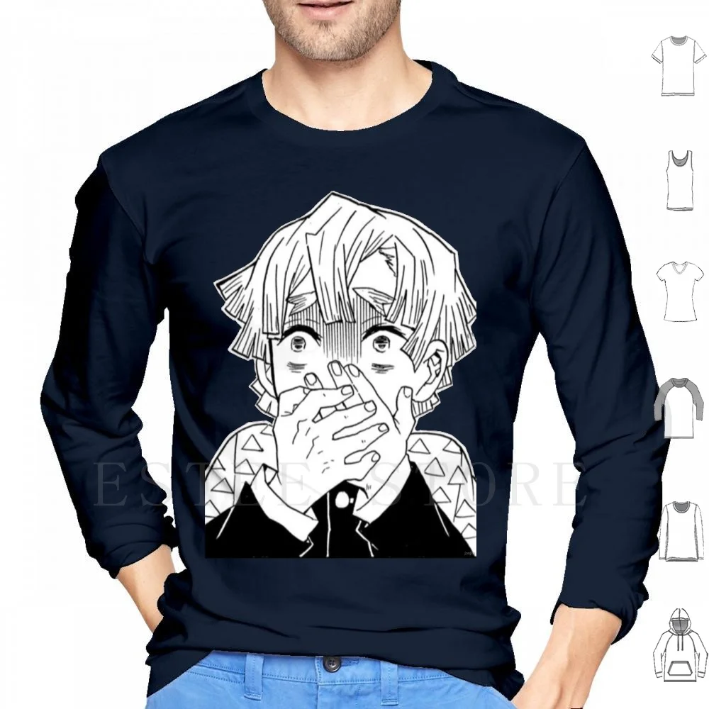 Demon Manga Cap Hoodies Long Sleeve Demon Kimetsu No Yaiba Kny Demon Manga Kny Manga Manga Anime Agatsumu Nezuko Demon