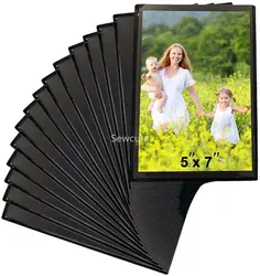 10pack Magnetic Picture Frames Photo Magnets with PVC Pocket Frigerator Magnetic Photo Frames 140x190mm