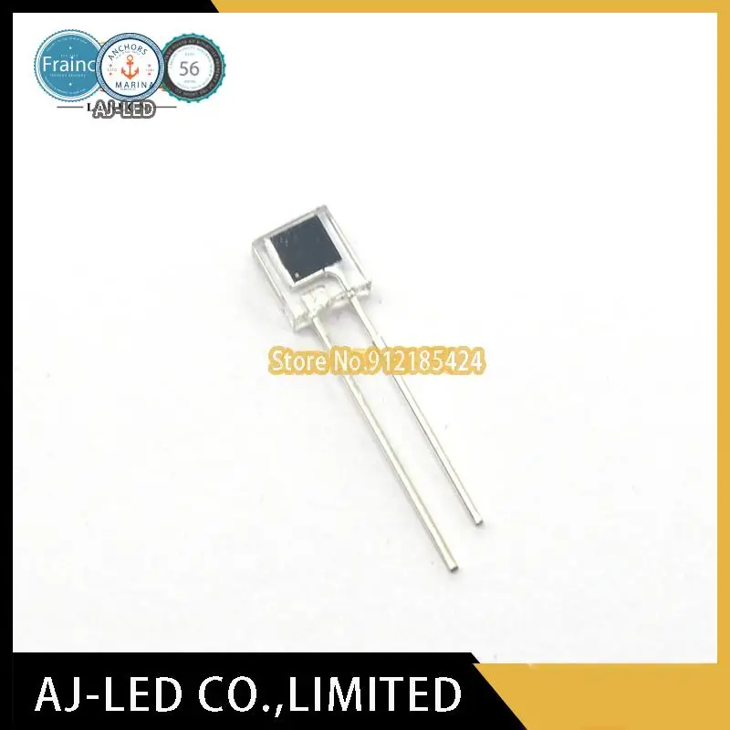 10pcs/lot SPDI752-01 Silicon PIN Photodiode Square Photosensitive Receiver Tube Wavelength 940nm