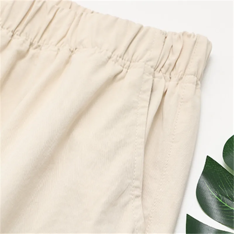 Plus Kích Thước Quần Lót Nữ XL-4XL Thu Lưng Thun Cotton Mở Rộng Phiên Bản Quần Size Lớn Quần Âu Cho Fatlady Mặc