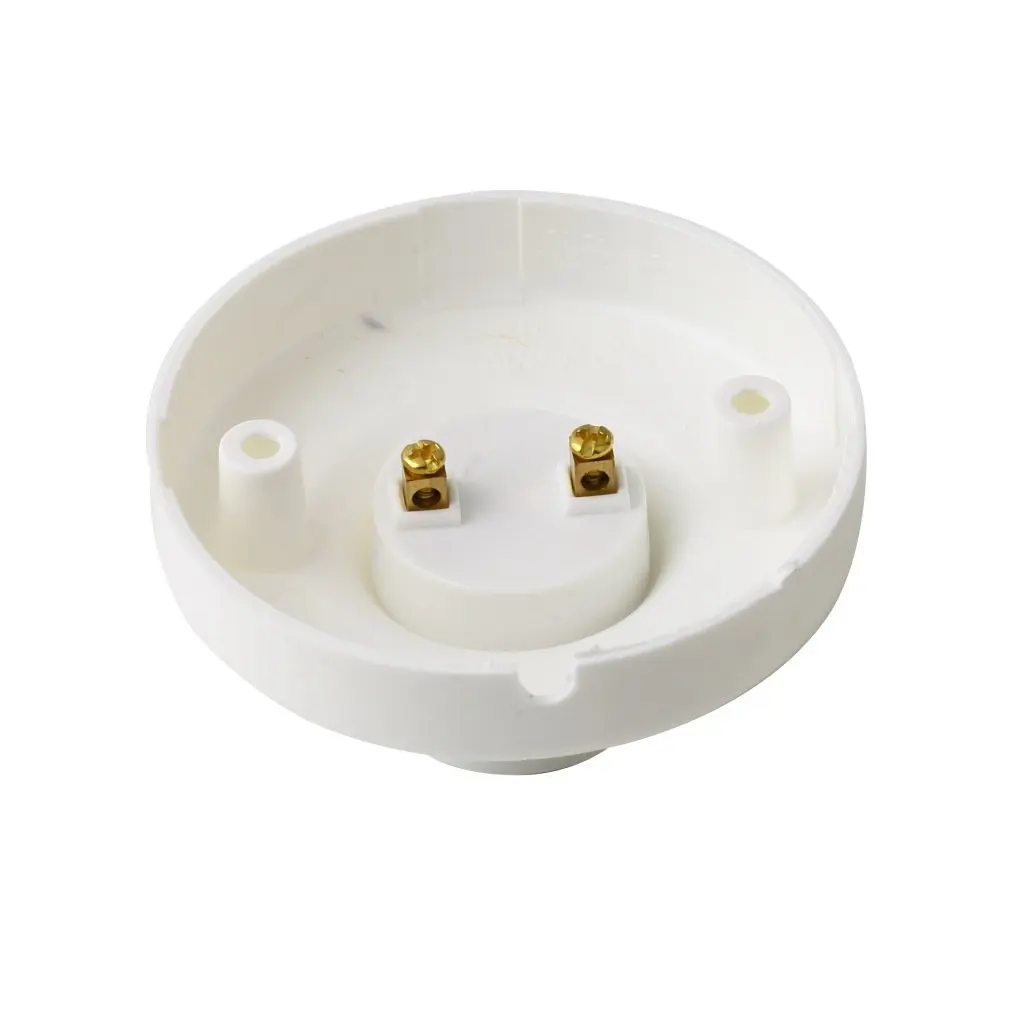 NEW Practical White E27 LED Light Socket To EU Plug Holder Adapter Converter ON/OFF For Bulb Lamp