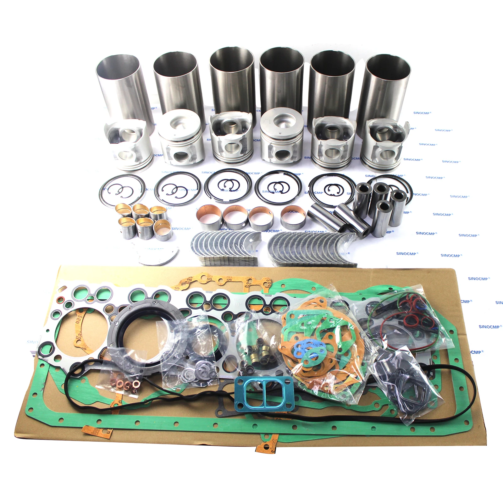 

6D34 6D34T Engine Rebuild Kit For Mitsubishi FH Kobelco SK200-5 Kato HD820-2 ME082584