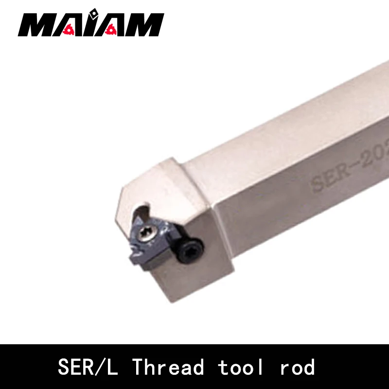 SER SEL threads Tool rod SER1010 SER1212 SER1616 SER2020 SER2525 SER3232 H11 H16 M16 K16 P16 K22 M22 for Thread insert 11ER 16ER