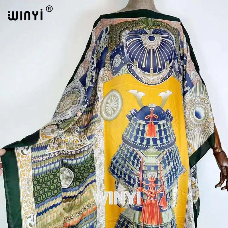 Women muslim sets Boho Maxi Floral Summer one-neck Long Sleeve Elegant Holiday Beach holiday Party evening sexy long dress