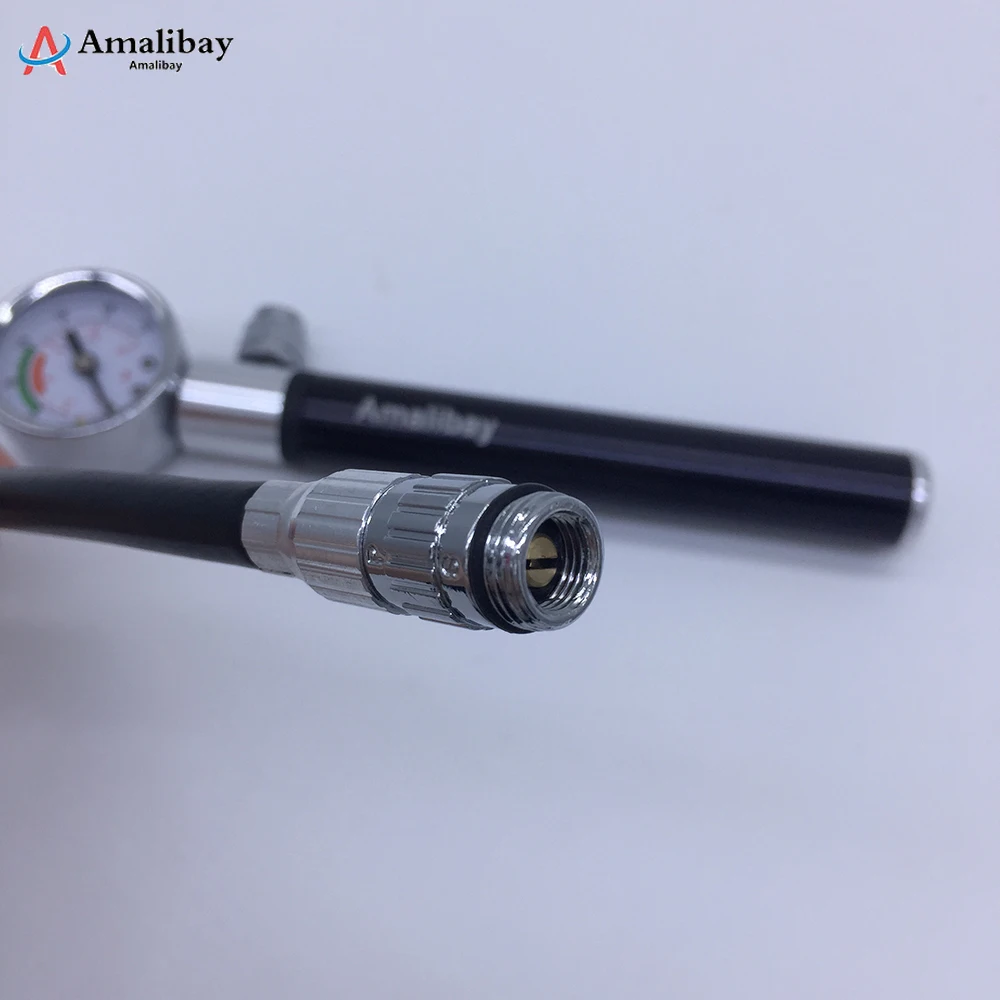 Mini pompa per pneumatici ad alta pressione con manometro per Xiaomi M365 1s Pro2 pompa per gonfiaggio ad aria a mano per Scooter per Ninext MAX G30 Es2 4