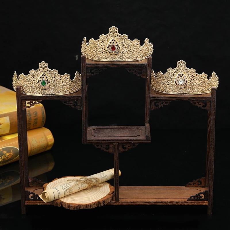 

Moroccan Algerian wedding party Crown Rhinestone Crystal Crown Gift Arabian jewelry wedding jewelry gift