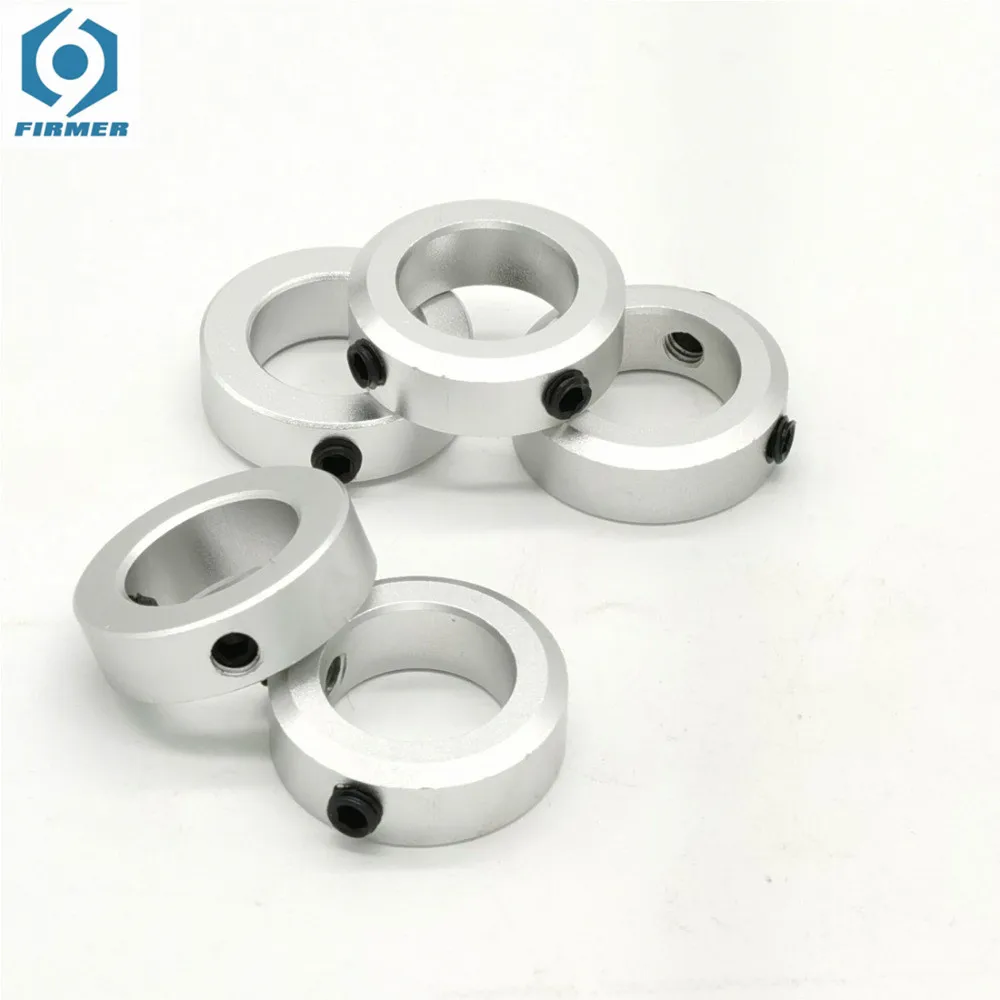 1pc Retaining ring Stop screw type Retaining ring shaft retainer locator SCCAW aluminum alloy with screws