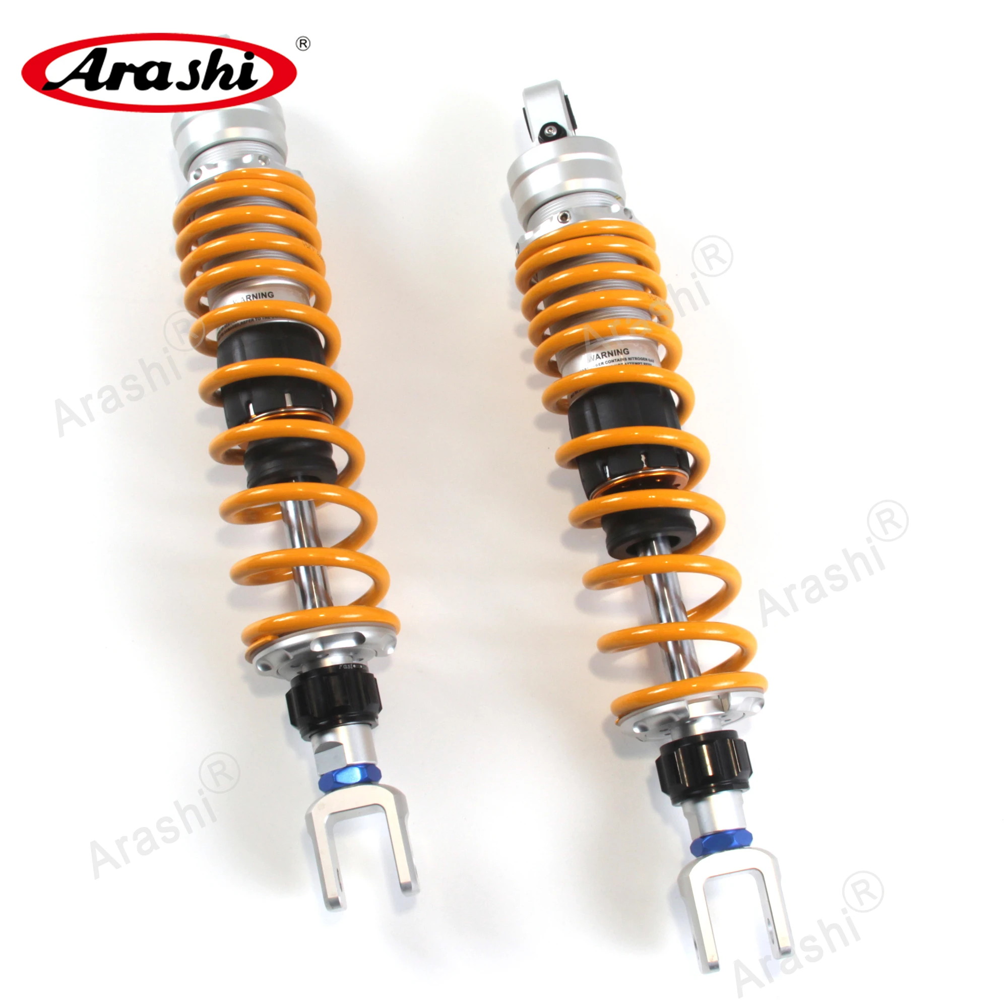 Arashi 425mm / 16.73'' Motorcycle CNC Adjustable Air Rear Shock Absorbers Suspension Damper For HONDA Silver Wing 600 2002-2007