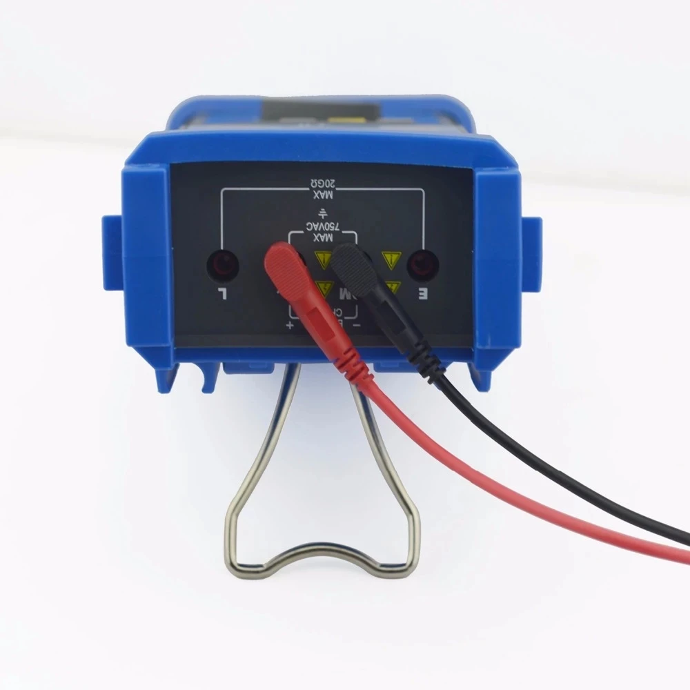 Isolatieweerstand Tester-Spanning Testen 5000V, Meg Ohmmeter Isolatie Auto Bereik Voltmeter Met Hv Indicatie, HP-6688B