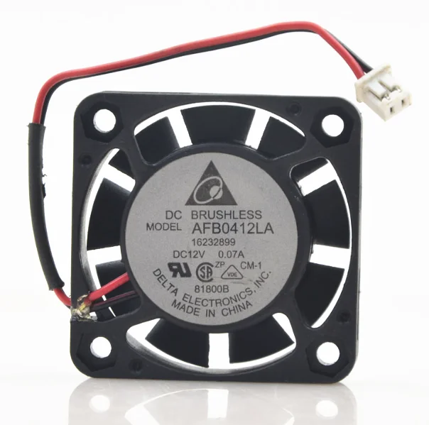 AFB0412LA 12V 0.07A 4010 switch cash register mute fan