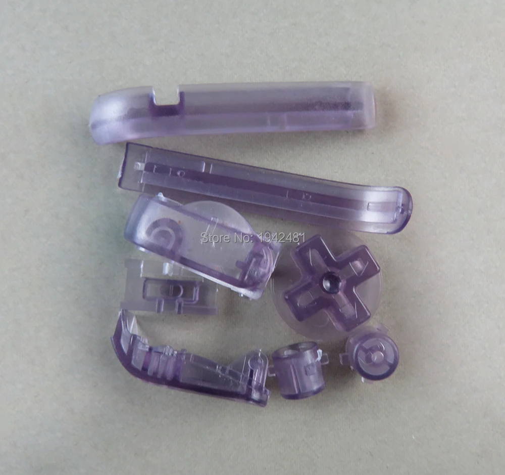 100 set multicolori PER GBA D Pad Pulsanti di accensione OFF per Gameboy Advance ABRL Pulsanti Telaio per pulsanti GBA